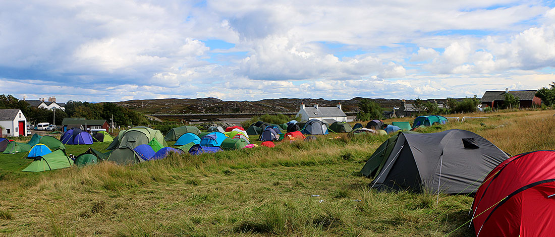 Camping on Coll